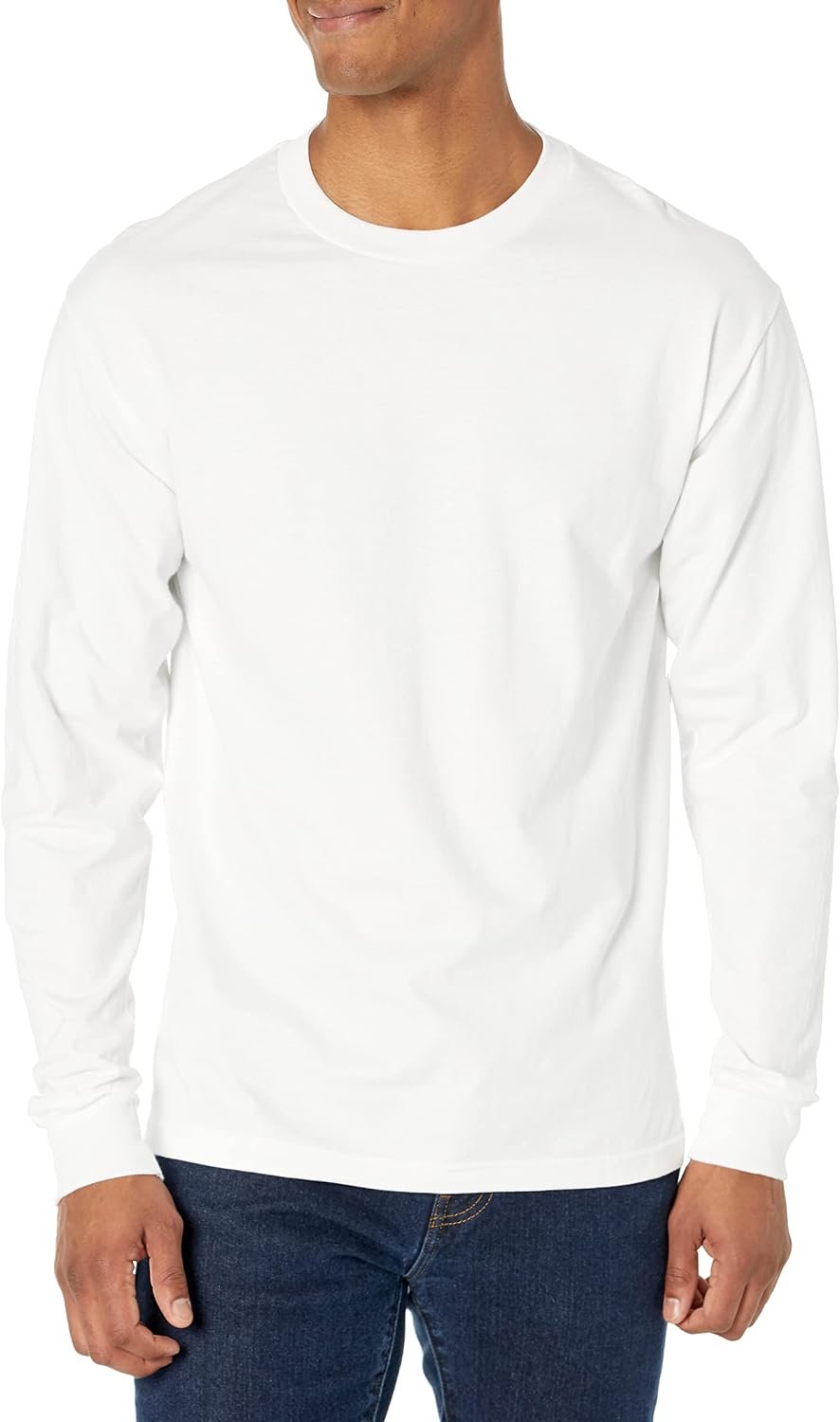 61gb9Gu0SAL._AC_SL1500_.jpg Men's Beefy Long Sleeve Shirt (1 and 2 Pack Option) - Image 1