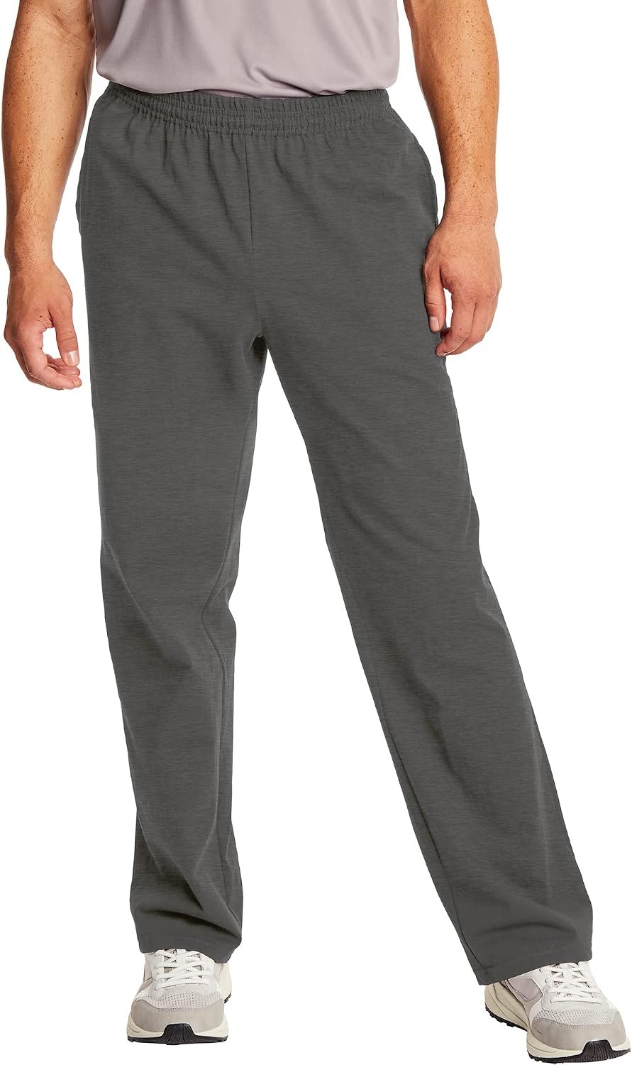 71eQ2TyE8OL._AC_SL1500_.jpg Sweatpants, Men??s Cotton Jersey Pants with Pockets, 33?? - Image 1