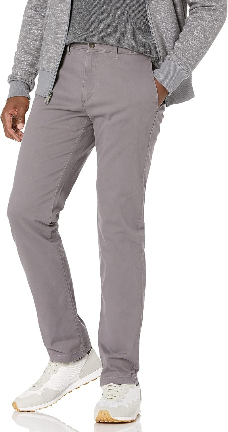 81g3ibrJF6L._AC_SL1500_.jpg Men's Slim-Fit Casual Stretch Chino Pant - Image 1