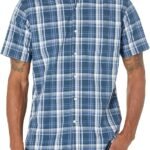 Men's Regular-Fit Short- Poplin Shirt