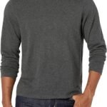 Men's Regular-Fit Crewneck T-Shirts, Long-Sleeve